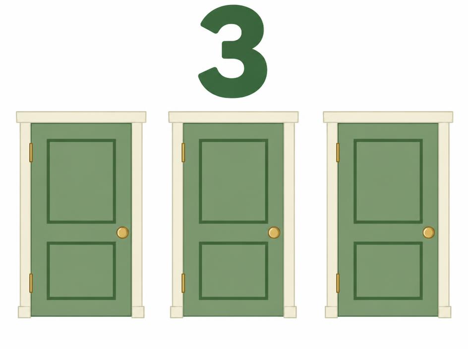 3 kamar
