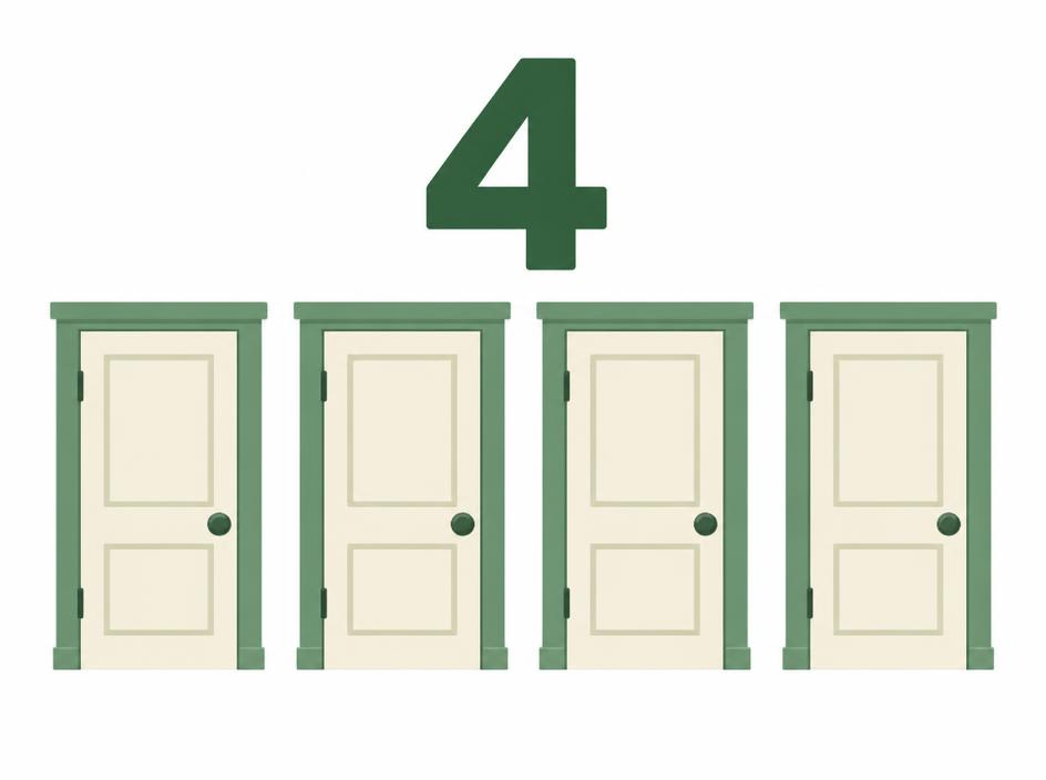 4 kamar