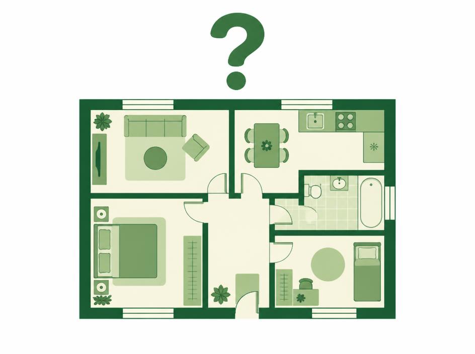 Berapa jumlah kamar di apartemen?